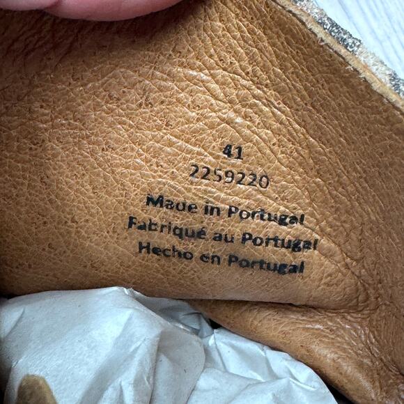 Free People Leopard Print Suede Boots Size 41 - Picture 7 of 9